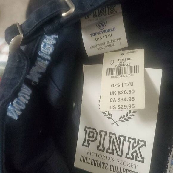 NWT PINK VICTORIA SECRET HAT - Picture 6 of 6
